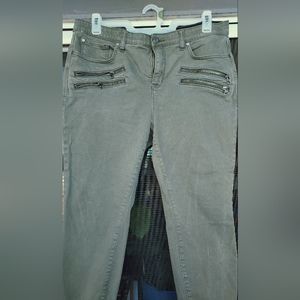 Torrid Size 18 Xtra Short Olive Sky High Skinny Super Soft High-Rise Jean